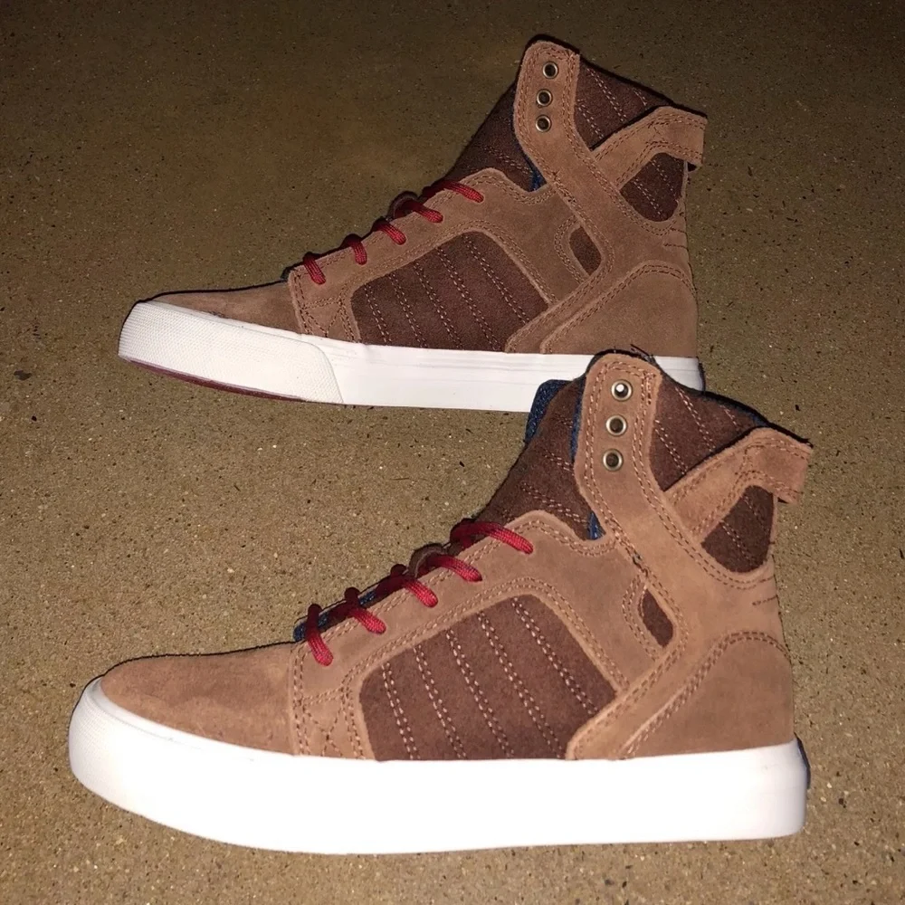 Supra Skytop Kids Size 3 US High Top Shoes - Picture 3 of 6